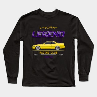 Tuner Yellow MK2 Legend V6 JDM Long Sleeve T-Shirt